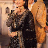 Shehnai by Asim Jofa Embroidered Chiffon Unstitched 3Pc Suit AJSH-01