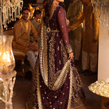Shehnai by Asim Jofa Embroidered Chiffon Unstitched 3Pc Suit AJSH-02
