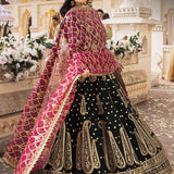 Shehnai by Asim Jofa Embroidered Chiffon Unstitched 3Pc Suit AJSH-11