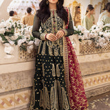 Shehnai by Asim Jofa Embroidered Chiffon Unstitched 3Pc Suit AJSH-11