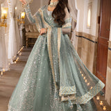 Shehnai by Asim Jofa Embroidered Chiffon Unstitched 3Pc Suit AJSH-14