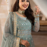 Shehnai by Asim Jofa Embroidered Chiffon Unstitched 3Pc Suit AJSH-14