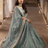 Shehnai by Asim Jofa Embroidered Chiffon Unstitched 3Pc Suit AJSH-14