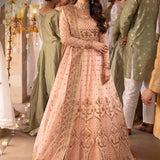 Shehnai by Asim Jofa Embroidered Chiffon Unstitched 3Pc Suit AJSH-15