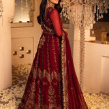 Shehnai by Asim Jofa Embroidered Chiffon Unstitched 3Pc Suit AJSH-16