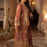 Shehnai by Asim Jofa Embroidered Chiffon Unstitched 3Pc Suit AJSH-17