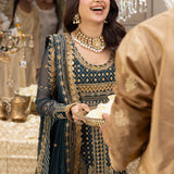 Shehnai by Asim Jofa Embroidered Chiffon Unstitched 3Pc Suit AJSH-18