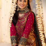 Shehnai by Asim Jofa Embroidered Chiffon Unstitched 3Pc Suit AJSH-19