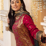 Shehnai by Asim Jofa Embroidered Chiffon Unstitched 3Pc Suit AJSH-19