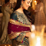 Shehnai by Asim Jofa Embroidered Chiffon Unstitched 3Pc Suit AJSH-20