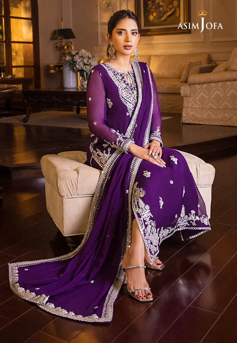 Asim Jofa | Luxury Collection | Maahru - Rang-e-Khaas