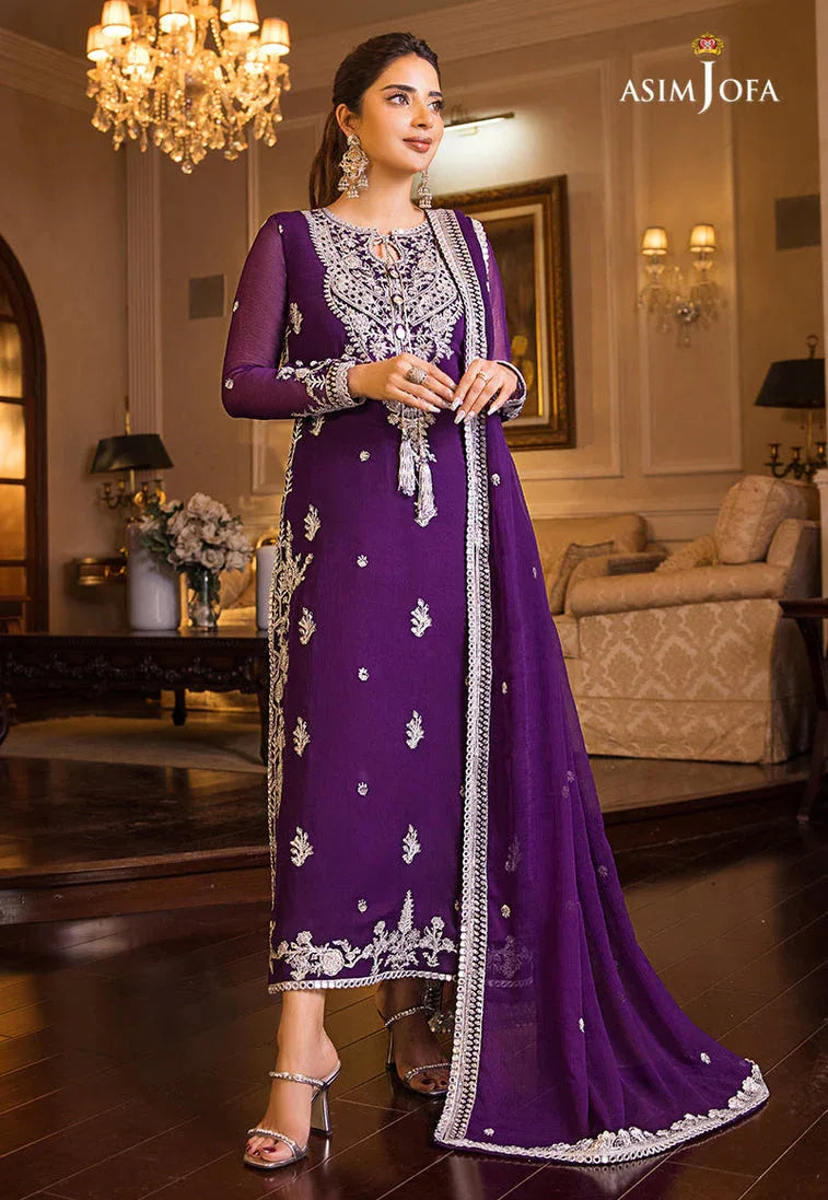 Asim Jofa | Luxury Collection | Maahru - Rang-e-Khaas