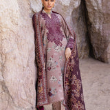 Zainab Chottani Embroidered Herringbone 3Pc Suit D-01 Aks