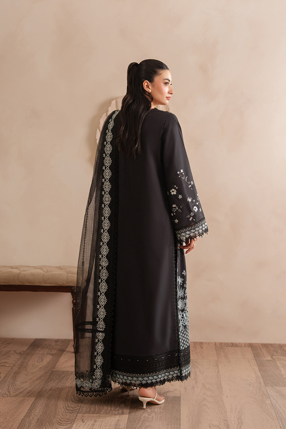 Afrozeh | Muted Muse 26 | Stone