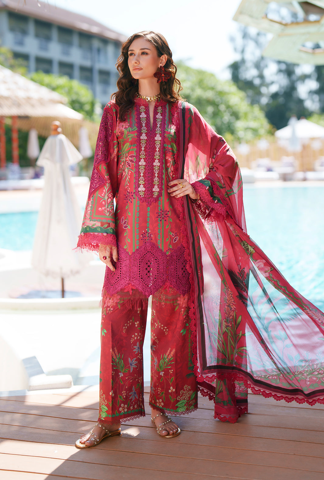 AJR Couture | Printed Chikankari 26 | Amaira