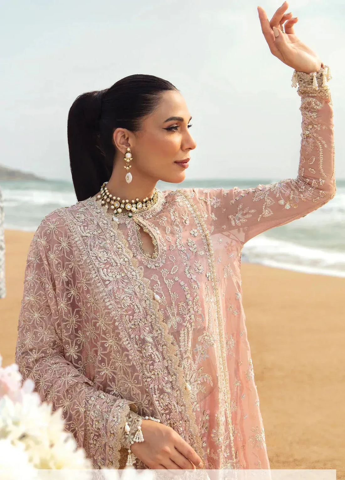 Dastangoi by Afrozeh Wedding Formals 3Pc Suit AWE-03 Shazma - Rang-e-Khaas