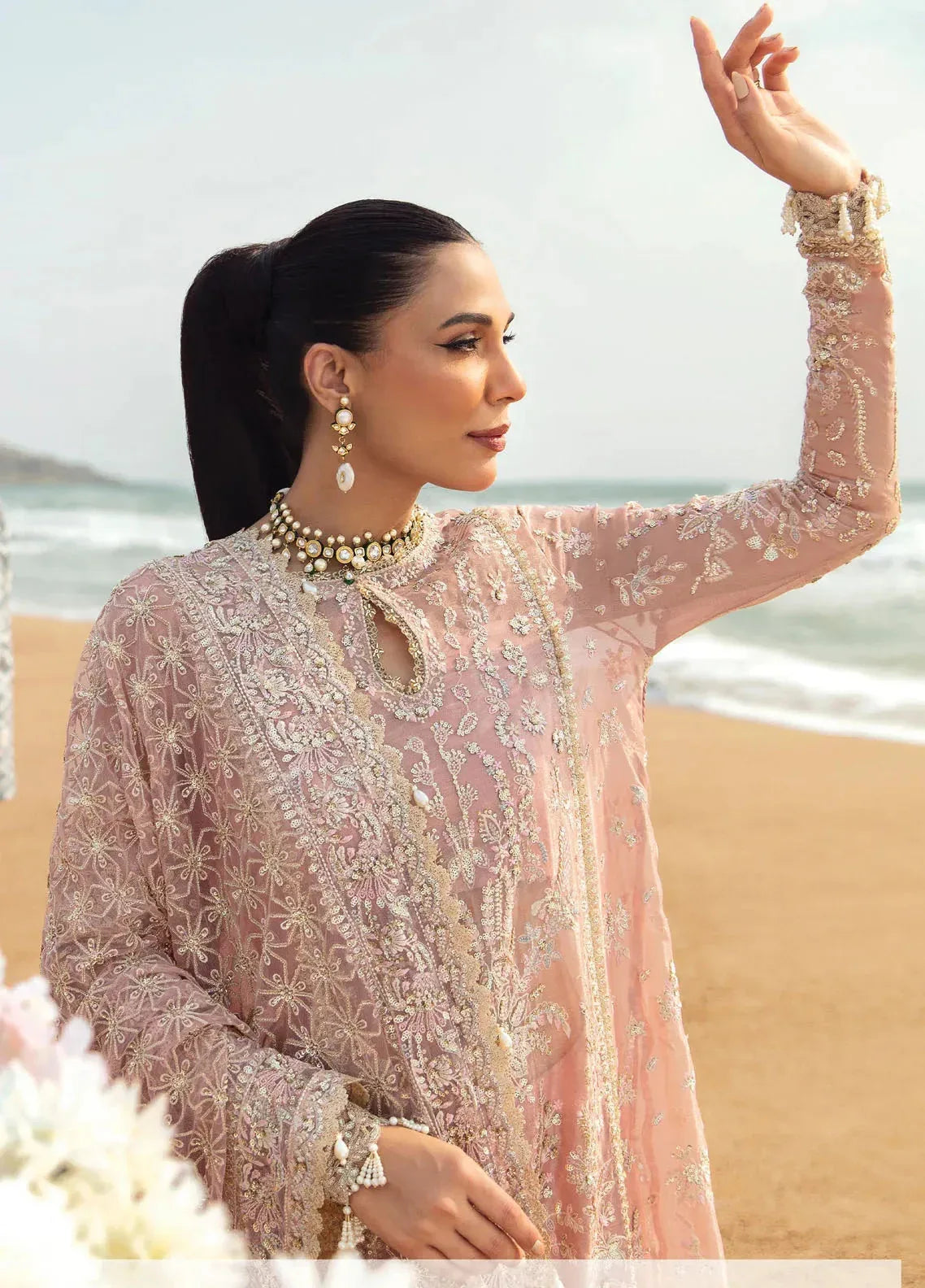 Dastangoi by Afrozeh Wedding Formals 3Pc Suit AWE-03 Shazma - Rang-e-Khaas