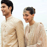 Dastangoi by Afrozeh Wedding Formal 3Pc Suit AWE-05 Shahnoor