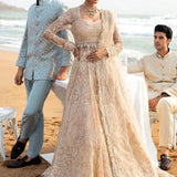 Dastangoi by Afrozeh Wedding Formals 3Pc Suit AWE-07 Afsheen