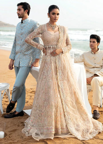 Dastangoi by Afrozeh Wedding Formals 3Pc Suit AWE-07 Afsheen - Rang-e-Khaas