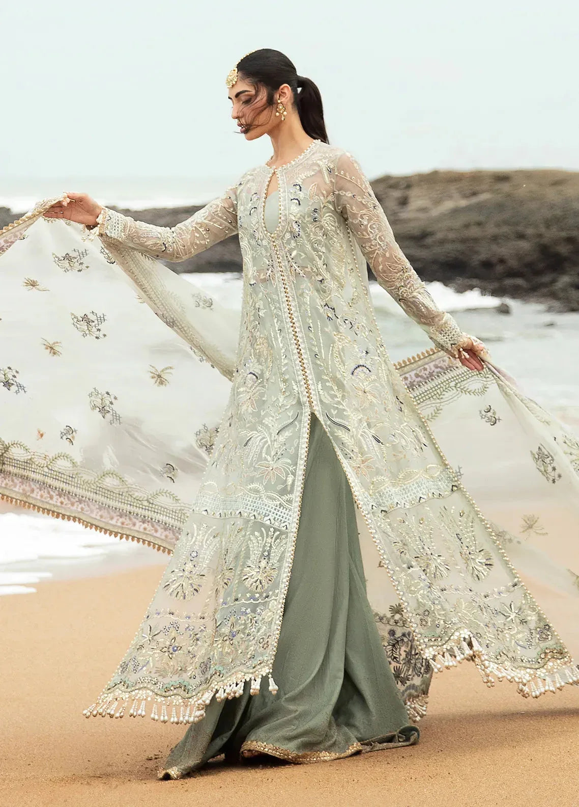 Dastangoi by Afrozeh Wedding Formals 3Pc Suit AWE-08 Shanzay - Rang-e-Khaas