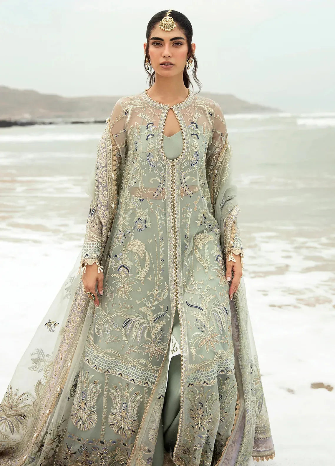 Dastangoi by Afrozeh Wedding Formals 3Pc Suit AWE-08 Shanzay - Rang-e-Khaas