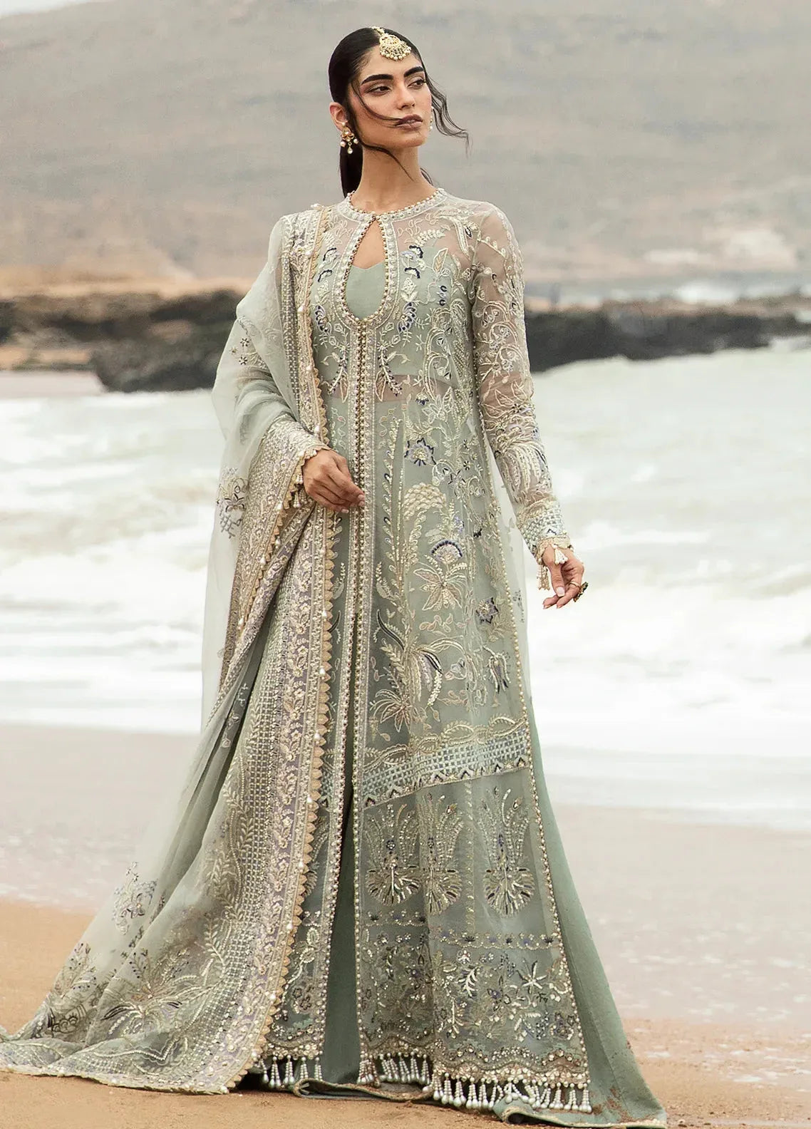 Dastangoi by Afrozeh Wedding Formals 3Pc Suit AWE-08 Shanzay - Rang-e-Khaas