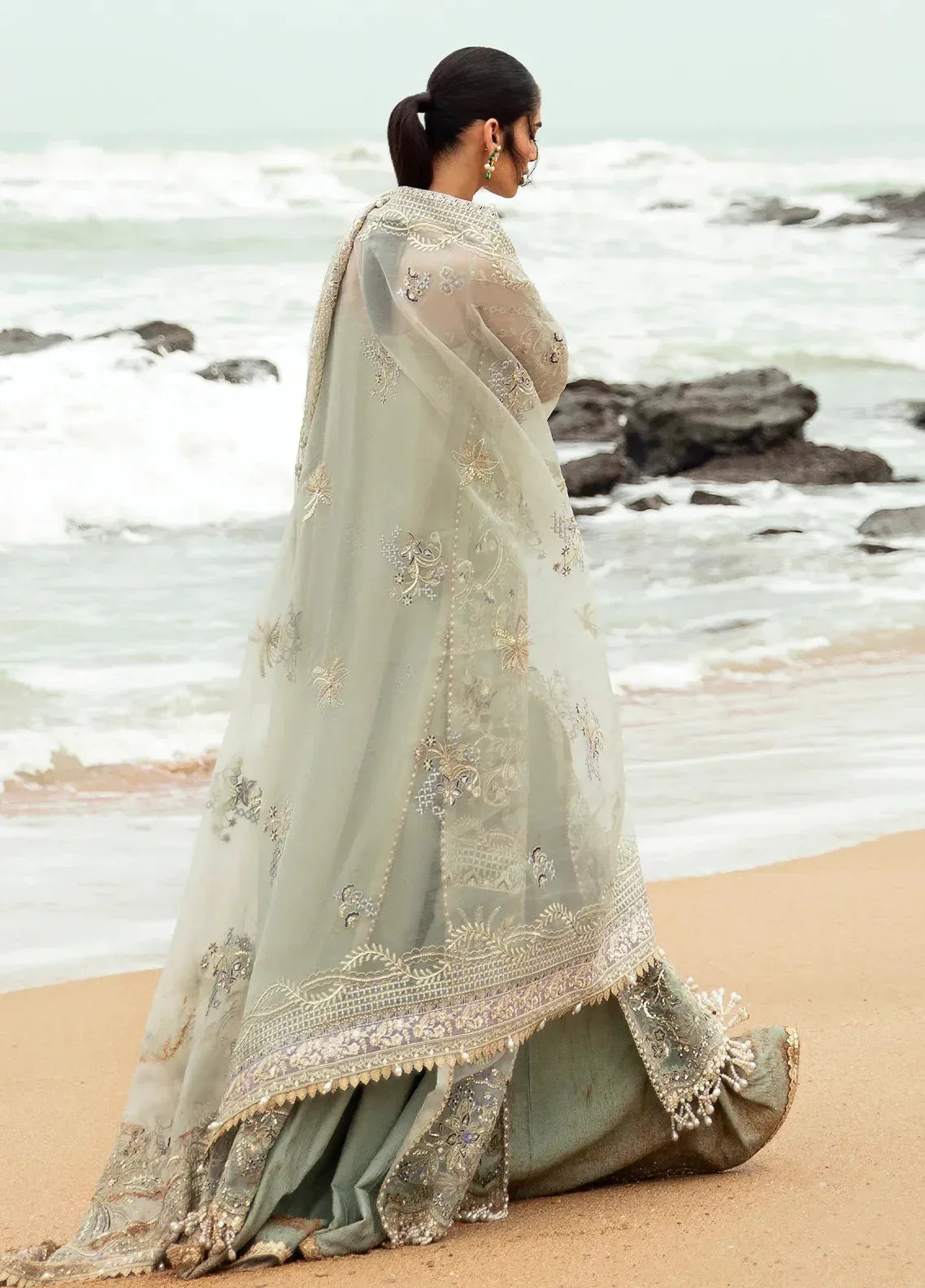 Dastangoi by Afrozeh Wedding Formals 3Pc Suit AWE-08 Shanzay - Rang-e-Khaas