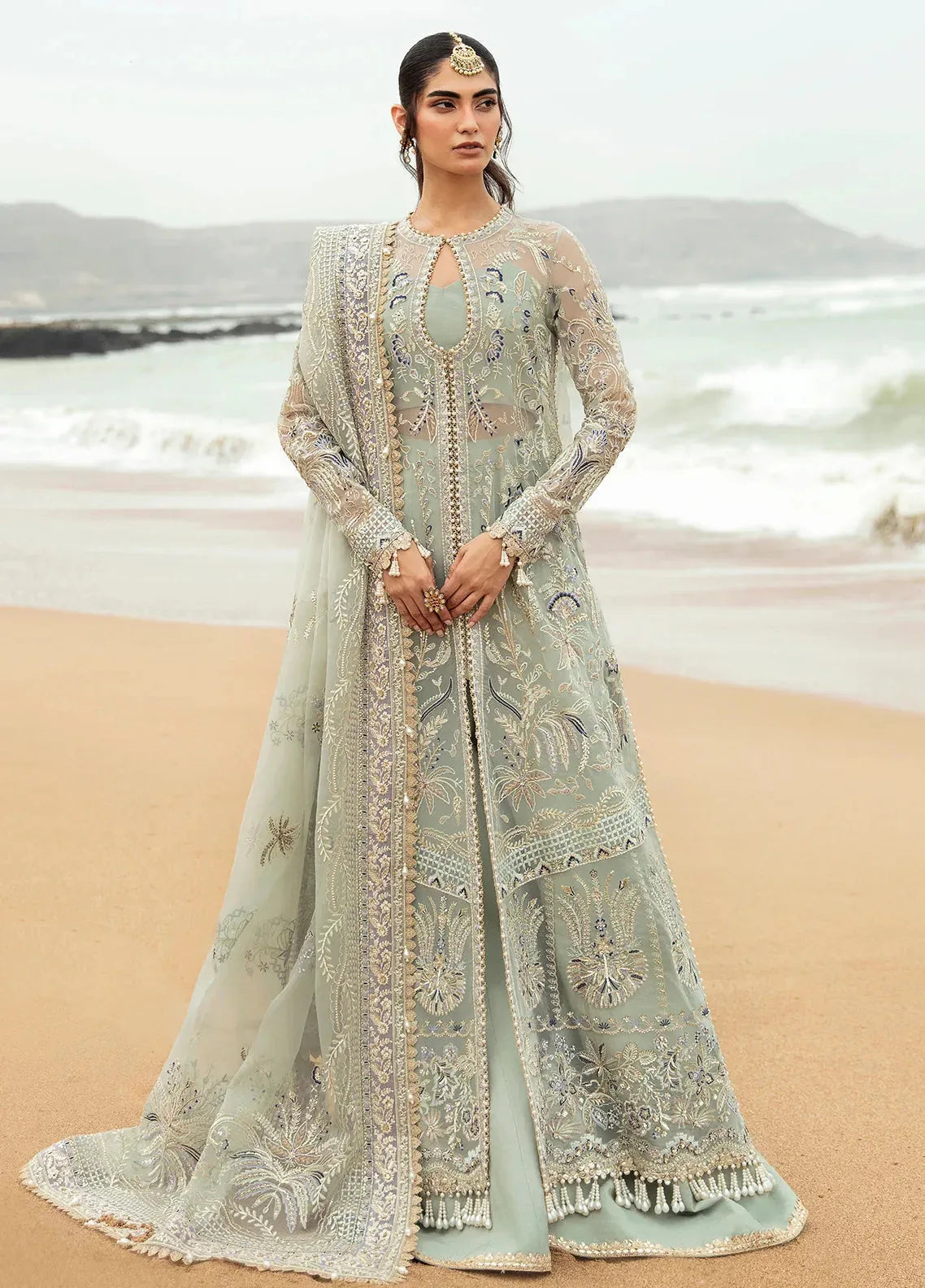 Dastangoi by Afrozeh Wedding Formals 3Pc Suit AWE-08 Shanzay - Rang-e-Khaas