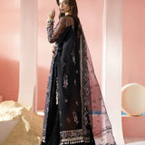 Ayzel Luminara Embroidered Organza 3Pc Suit AWF-01 MILAN