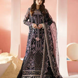 Ayzel Luminara Embroidered Organza 3Pc Suit AWF-01 MILAN