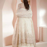 Ayzel Luminara Embroidered Organza 3Pc Suit AWF-08 SORA