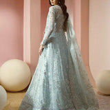 Ayzel Luminara Embroidered Organza 3Pc Suit AWF-09 TALIA
