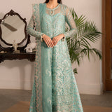 Solene by Ayzel Embroidered Organza 3Pc Suit D-01 ADELA