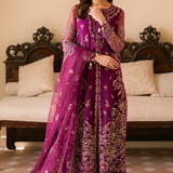 Solene by Ayzel Embroidered Organza 3Pc Suit D-02 HONORA