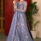 Solene by Ayzel Embroidered Organza 3Pc Suit D-03 GISELLE