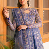 Solene by Ayzel Embroidered Organza 3Pc Suit D-03 GISELLE