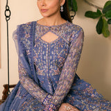 Solene by Ayzel Embroidered Organza 3Pc Suit D-03 GISELLE