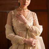 Solene by Ayzel Embroidered Organza 3Pc Suit D-05 LINNEA