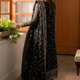 Solene by Ayzel Embroidered Organza 3Pc Suit D-06 FLEUR