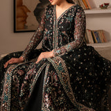 Solene by Ayzel Embroidered Organza 3Pc Suit D-06 FLEUR