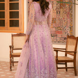 Solene by Ayzel Embroidered Organza 3Pc Suit D-07 MARLENE