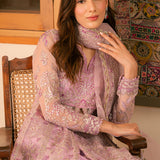 Solene by Ayzel Embroidered Organza 3Pc Suit D-07 MARLENE