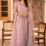 Solene by Ayzel Embroidered Organza 3Pc Suit D-07 MARLENE