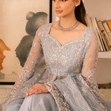 Solene by Ayzel Embroidered Organza 3Pc Suit D-08 HAILEY
