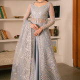Solene by Ayzel Embroidered Organza 3Pc Suit D-08 HAILEY