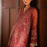 Solene by Ayzel Embroidered Organza 3Pc Suit D-09 ADVA