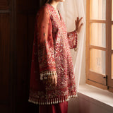 Solene by Ayzel Embroidered Organza 3Pc Suit D-09 ADVA