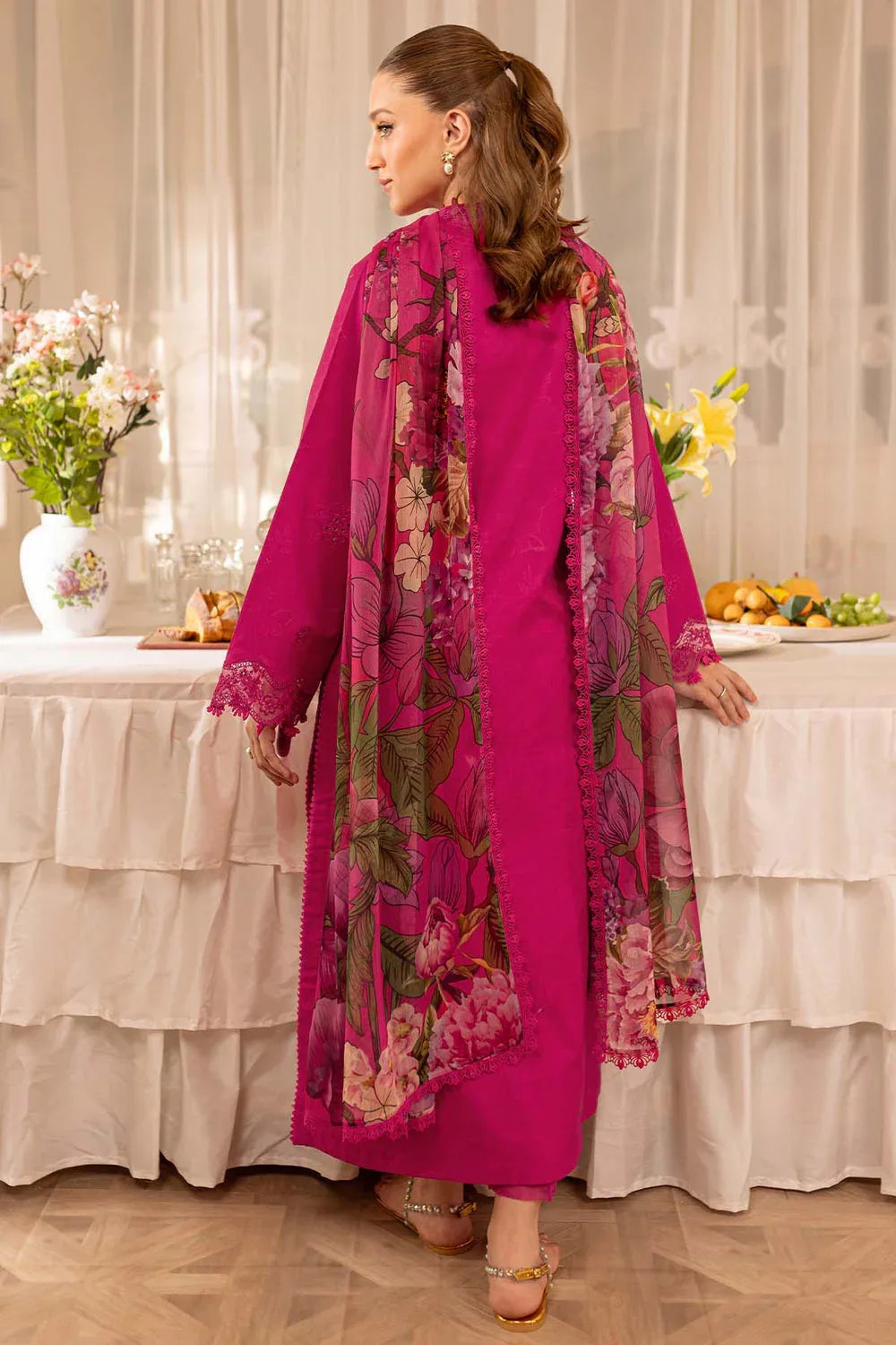 Farasha | Printed Essentials | Aster - Rang-e-Khaas