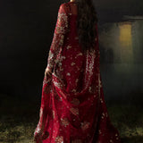 Hayat by Afrozeh Embroidered Organza 3Pc Suit AFH-24-07 ABEER